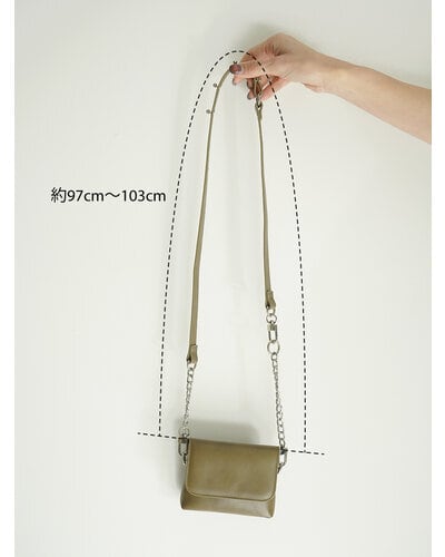 送料無料】 YENN(イエン) CHAIN BELT POUCH チェーンベルトポーチ