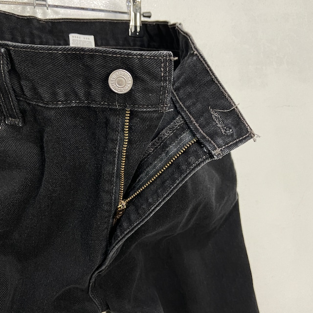 Levi's505 USA製サルファブラック　漆黒　ブラックデニムパンツ　W36