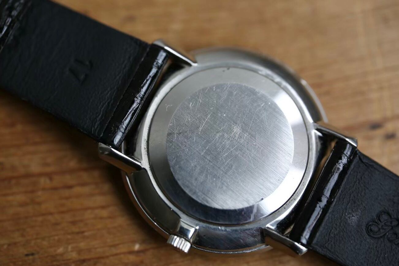 OMEGA】 1972年製 デヴィル ラウンド バーインデックス リネンダイヤル