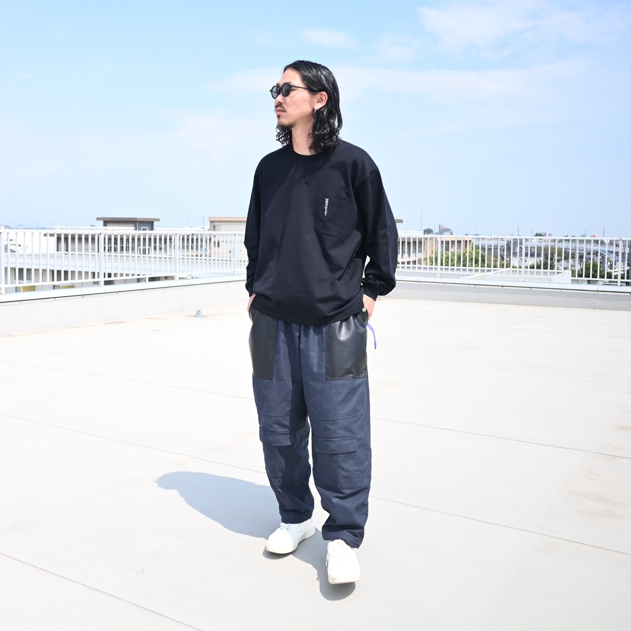 KUON / Sashiko L/S Tee