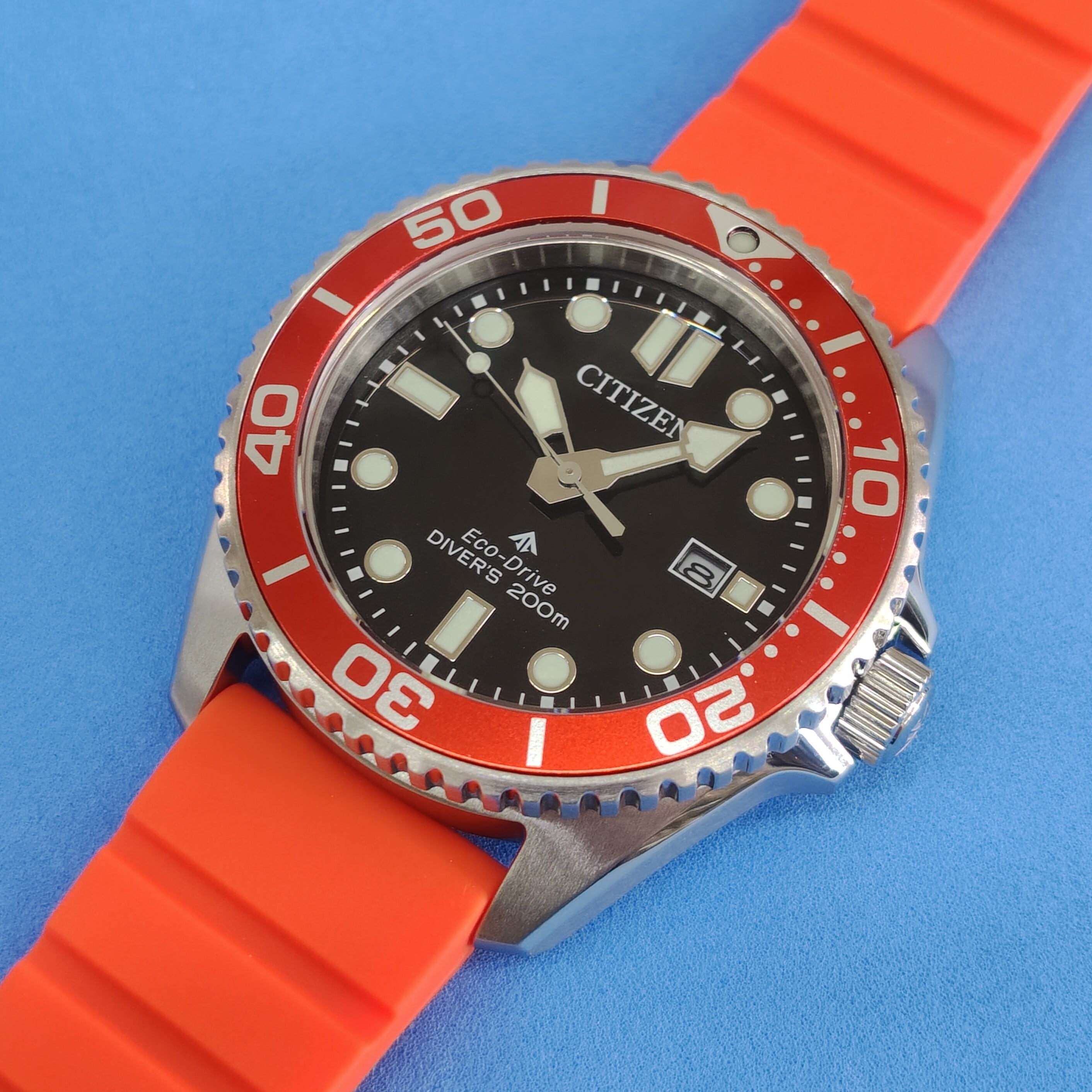 CITIZEN シチズン PROMASTER プロマスター MARINE BN0268-01E オレンジ