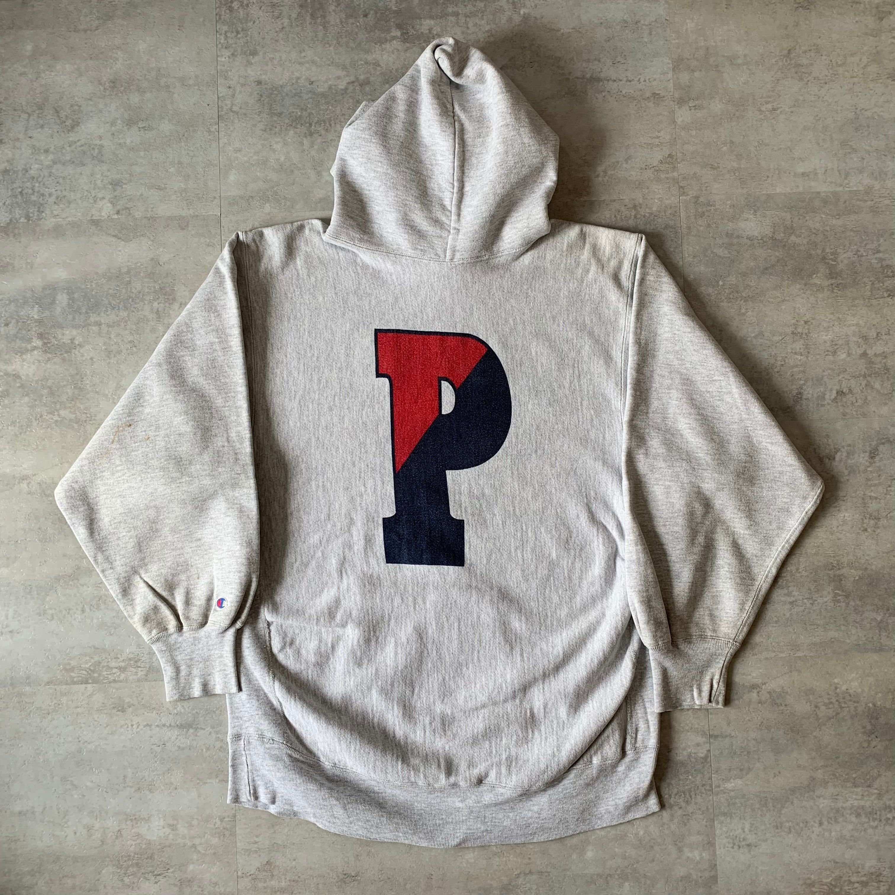 champion チャンピオン リバースウィーブ パーカー 染み込みプリント 両面プリント