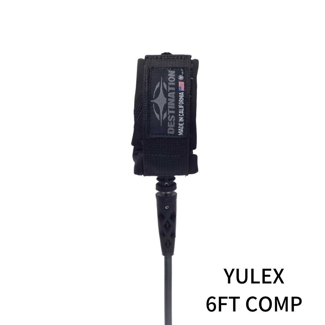 ダブルスウィベル リーシュコード USA YULEX コンペティションモデル 6FT ショートボード用 - DESTINATION