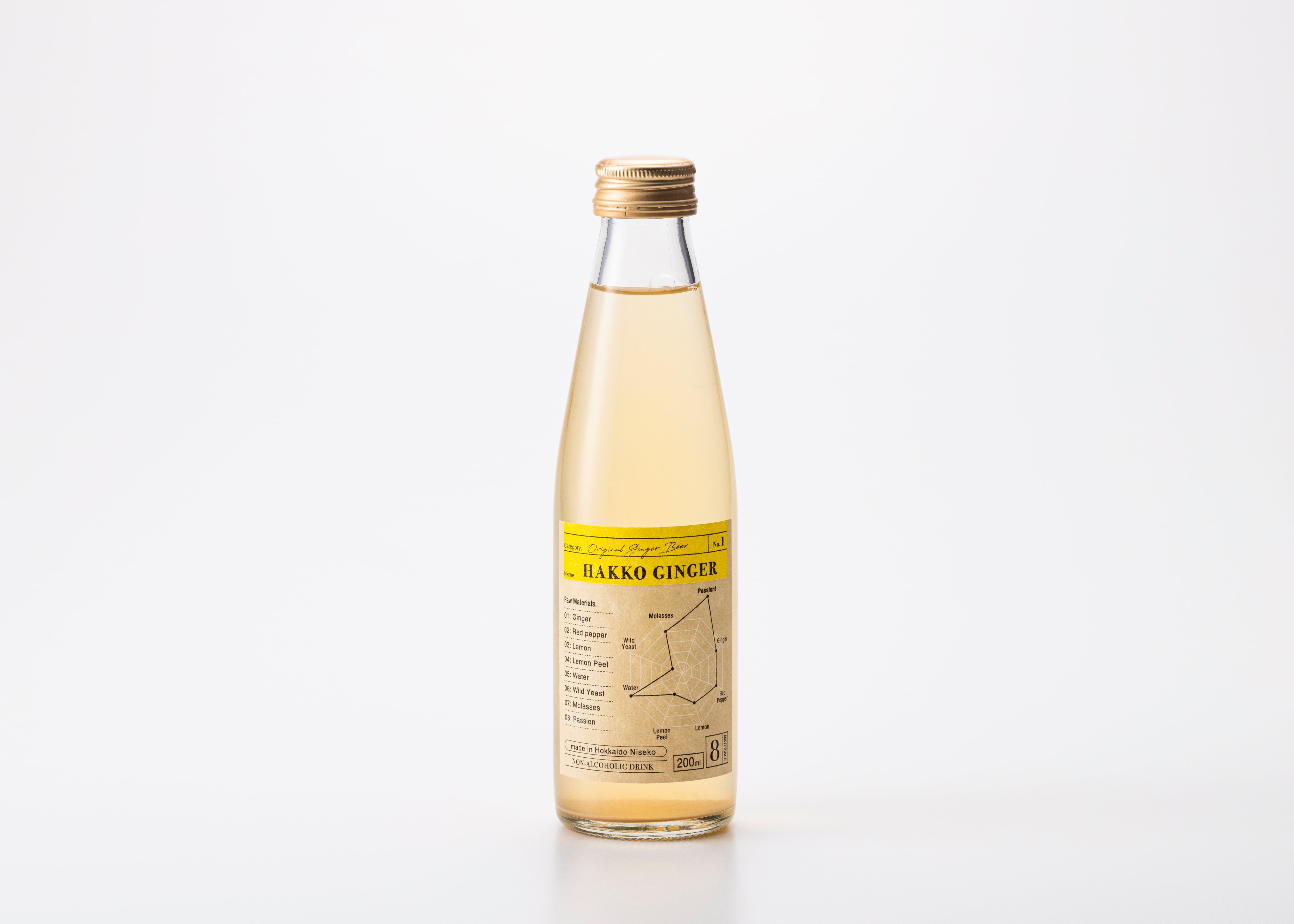 お試しセット】スタンダード2本＆HONEY2本 (化粧箱入り) | HAKKO GINGER