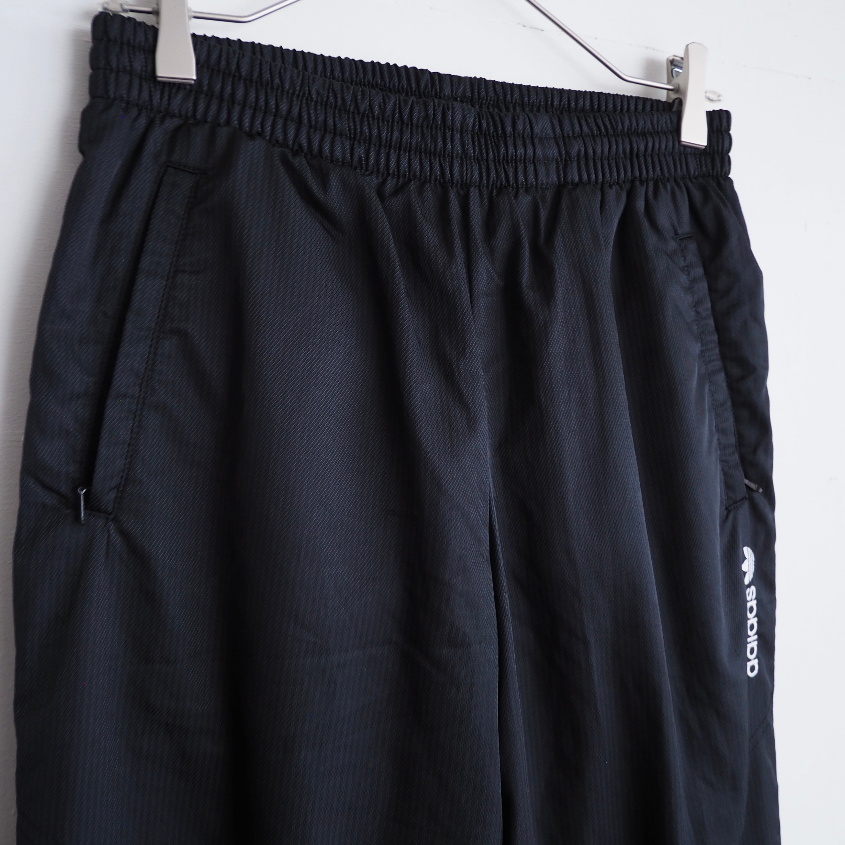 1980s ” DESCENT adidas ” Tricolor Flag Switching panel Track pants