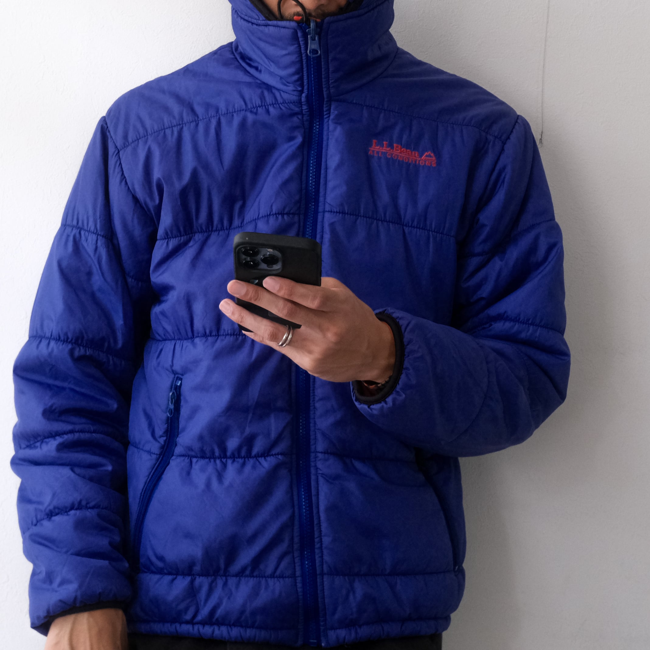 80s〜 “L.L. Bean” ALL Conditions PrimaLoft puff jacket made in USA