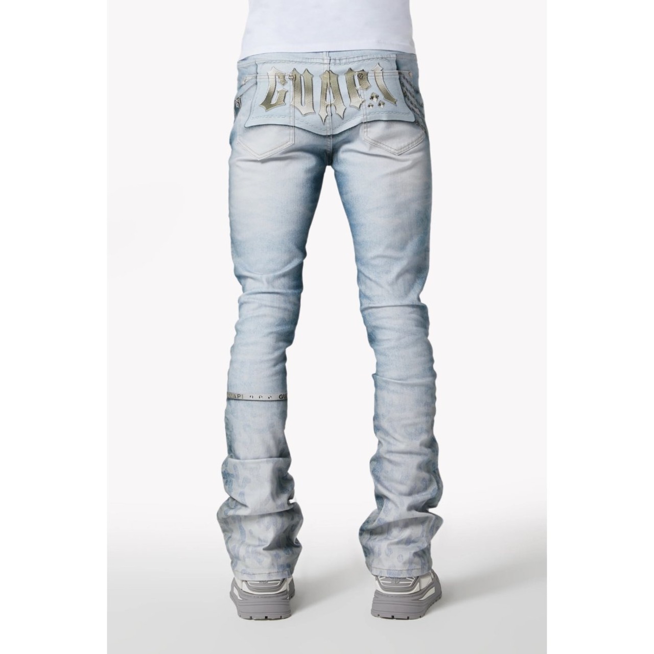 GUAPI /  aqua blue heavens vault denim