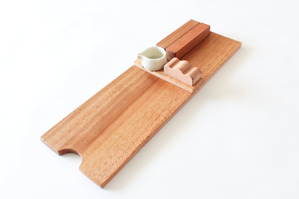 書道お道具箱【 濃茶 】 | 大人の書道ライフ | MUTUAL MORAL & MATERIALS