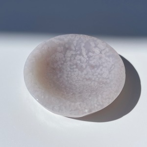 淡いピンク♡フラワーアゲート 小さなうつわ05◇Flower agate◇天然石・鉱物・パワーストーン
