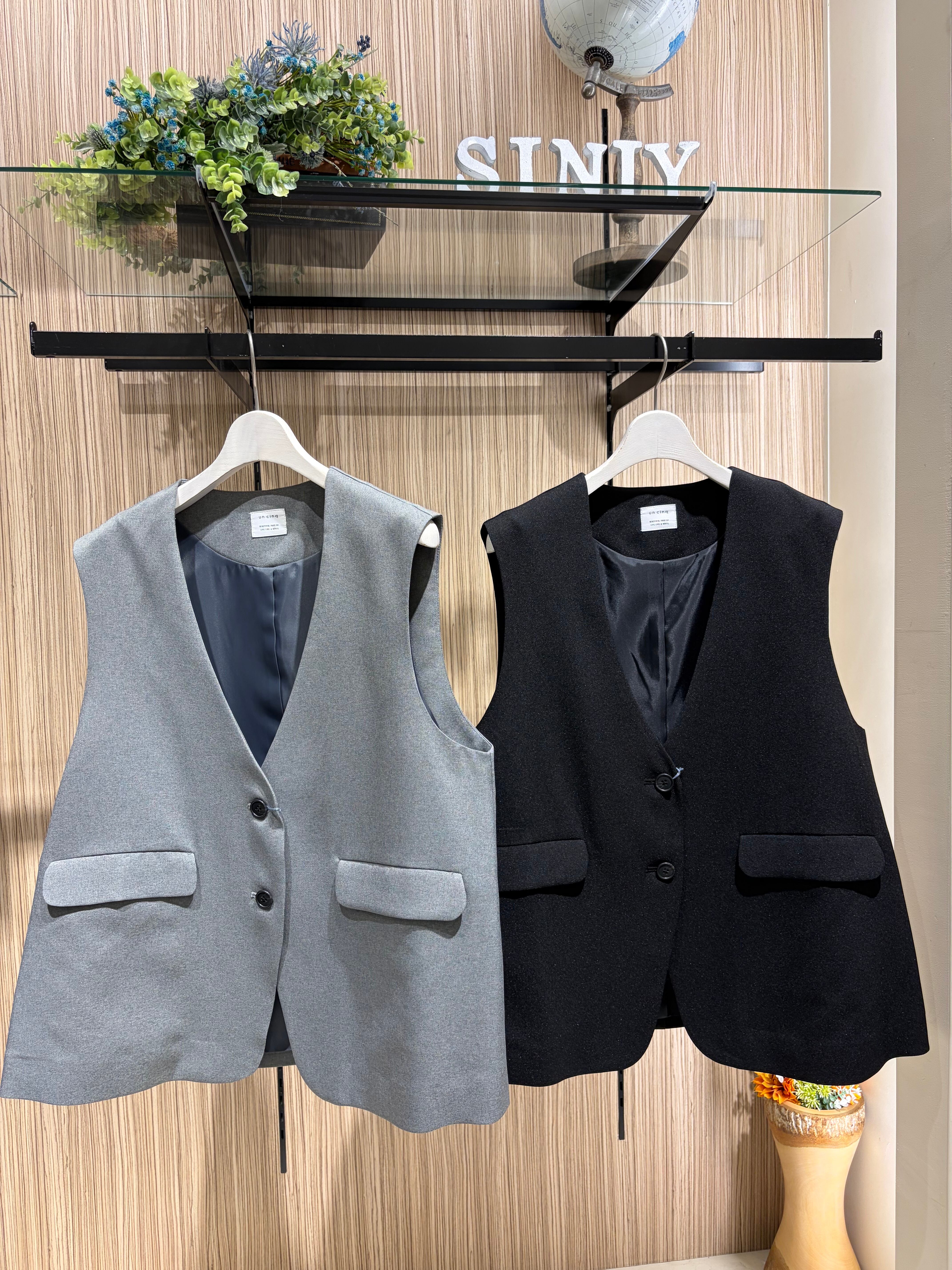 メランジオックスベスト U26-02/un cinq