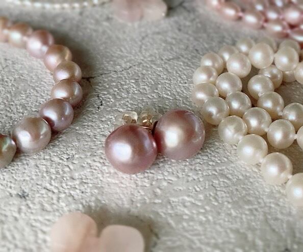 ピンクパールピアス・イヤリング | 上品なアクセサリー | こだわり素材