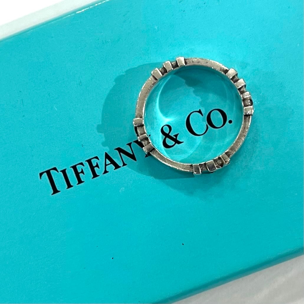 TIFFANY&CO.】【13号】2874 ティファニーアトラスリング指輪 2006年