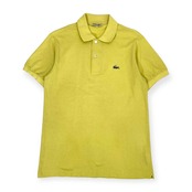 70s 80s CHEMISE LACOSTE シュミーズ ラコステ 文字ワニ 鹿の子 半袖 ポロシャツ 3/メンズ ビンテージ