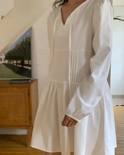 タックギャザーワンピース D1271