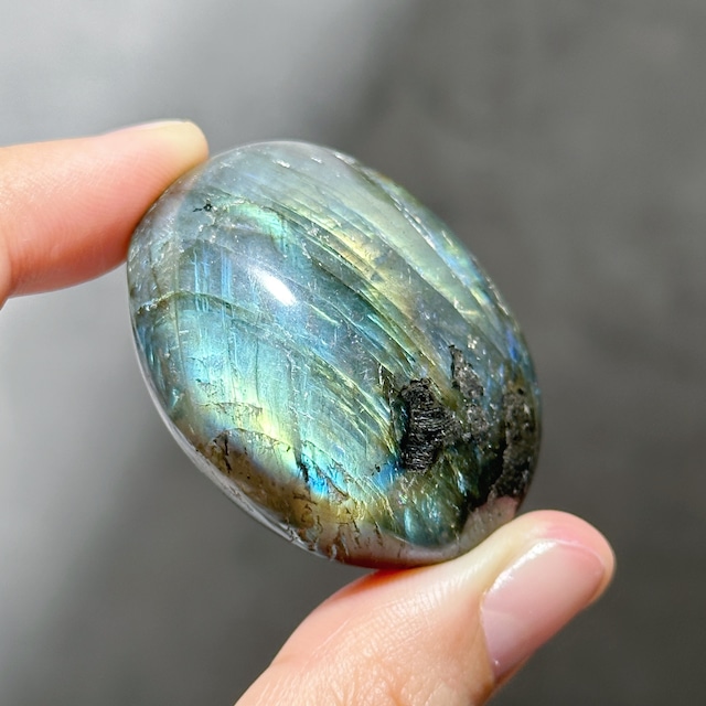 ラブラドライト パームストーン32◇ Labradorite palm stone ◇天然石・鉱物・パワーストーン