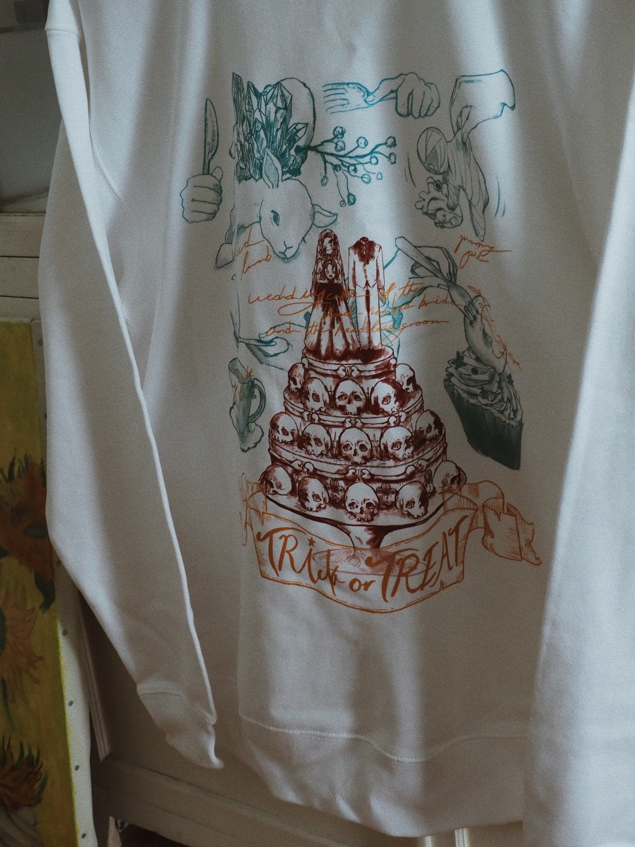 トリックオアトリート　スウェットシャツ