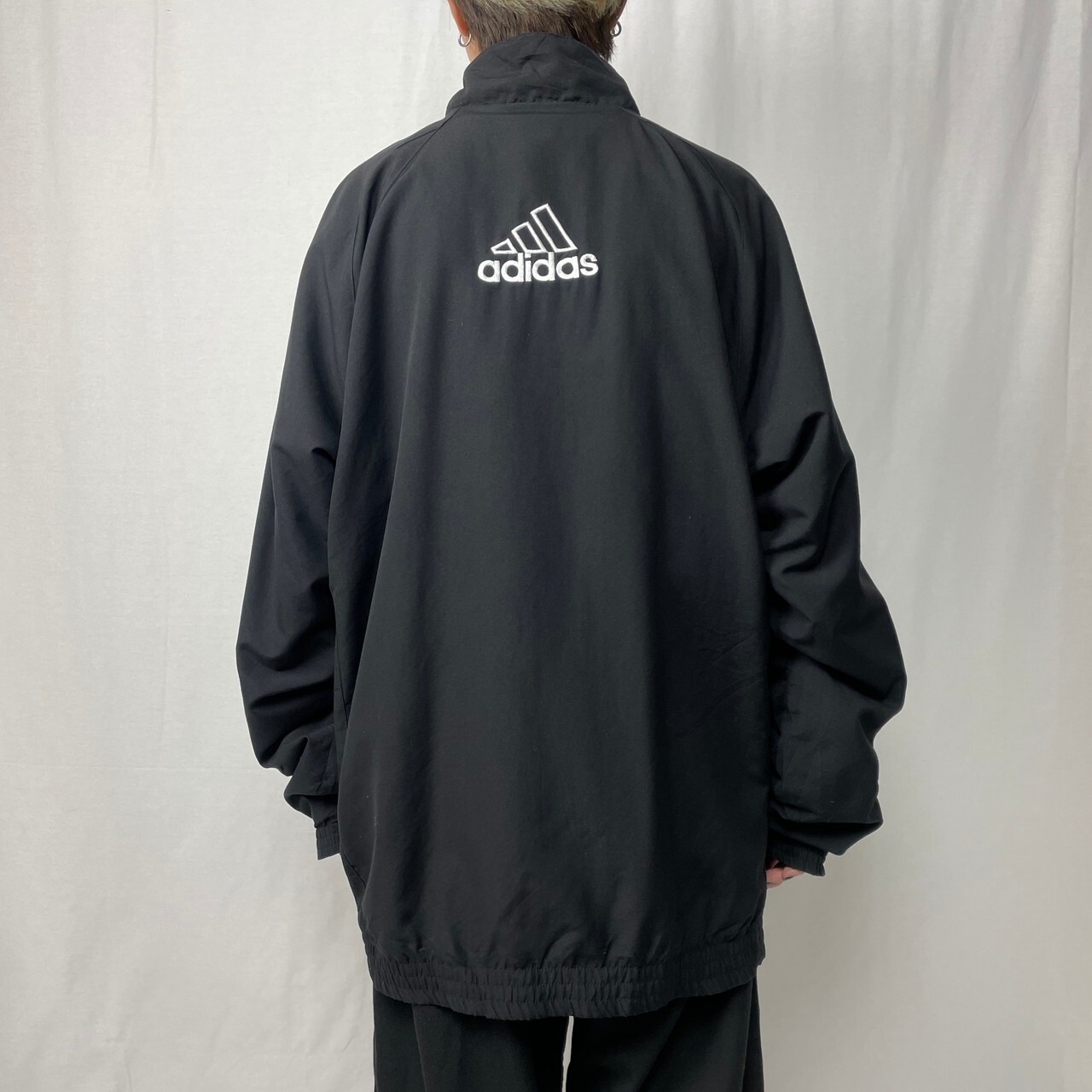 00年代 adidas アディダス パフォーマンスロゴ 刺繍 ポリエステル 