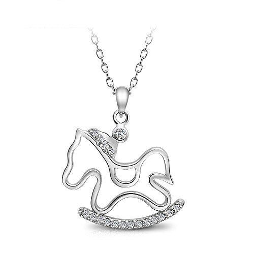 スワロフスキーの可愛い木馬！