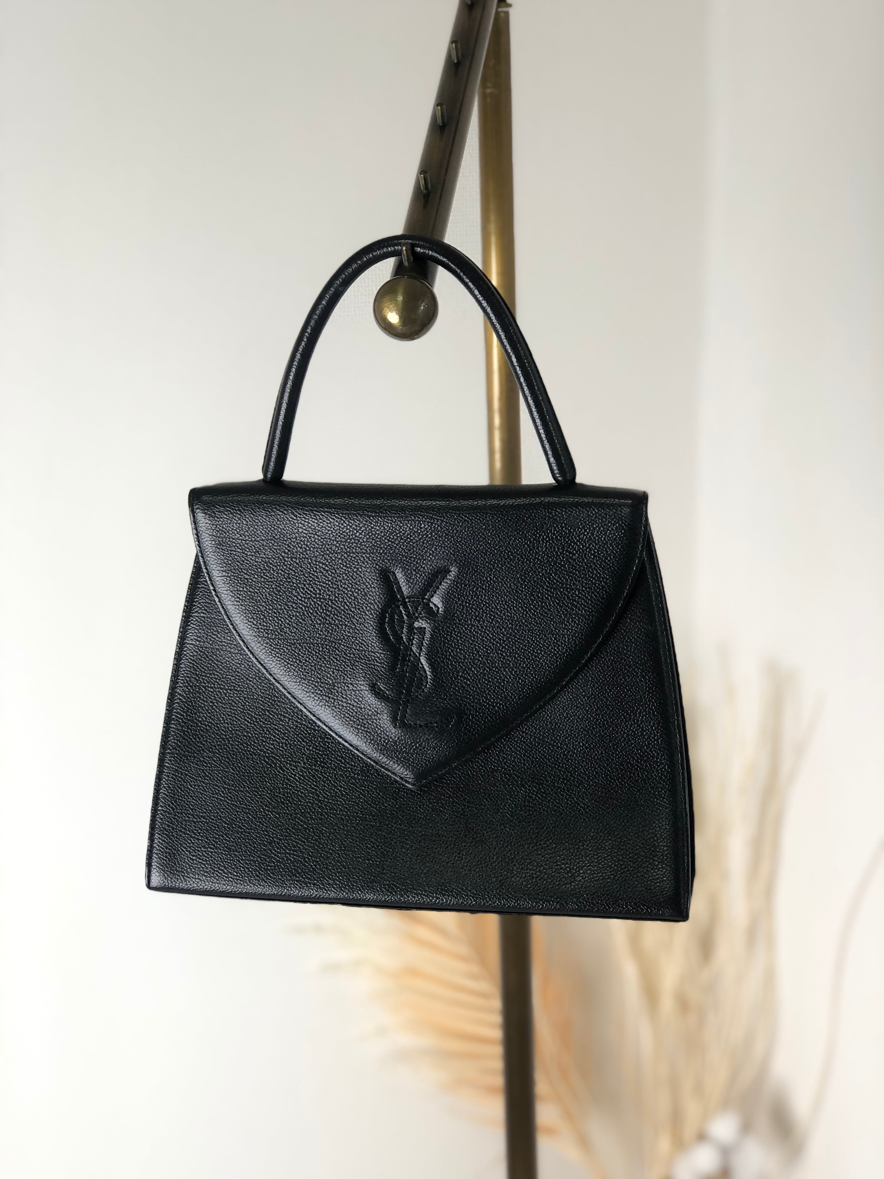 Yves Saint Laurent イヴ・サンローラン ハンドバッグ ブラック YSL