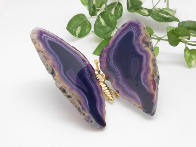 【瑪瑙】　ゴージャス蝶々　no.1