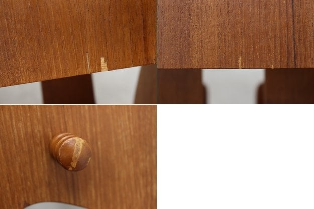 希少 ビンテージ サイトーウッド スリッパラック 6足 チーク材 北欧スタイル ヴィンテージ SAITO WOOD サイトーウッド チーク材 スリッパラック 6足