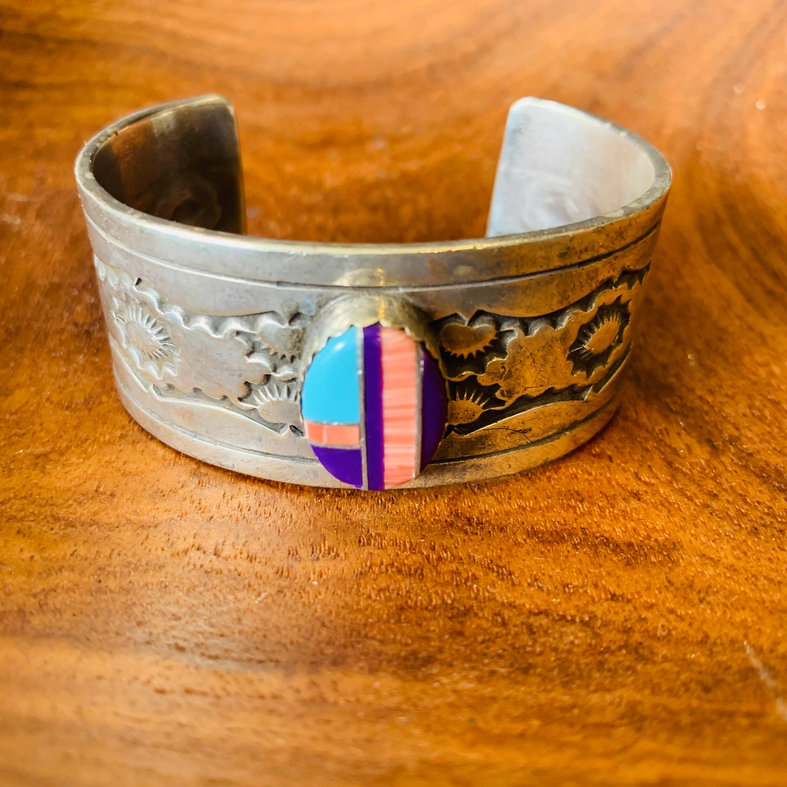 Kee Nataani スターリング ナバホ族 シルバーバングル Special 70's 