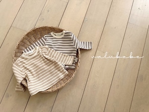 【予約】valubebe Rose border T