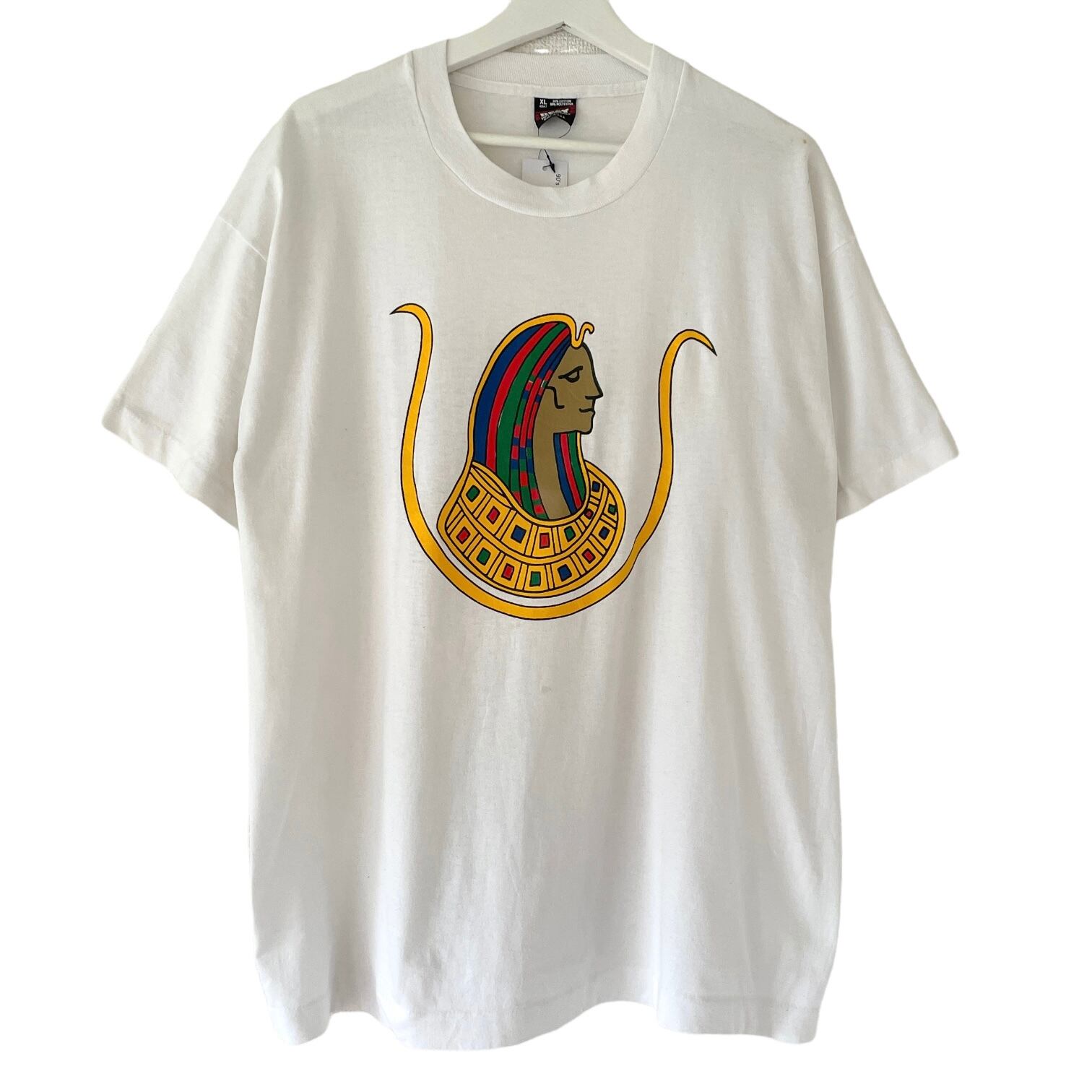 90's FRUIT OF THE LOOM BEST print tee made in USA【XL】