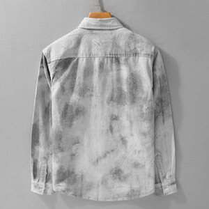 Smoky Gradient Pattern Shirt / スモーキー グラデーション パターン シャツ