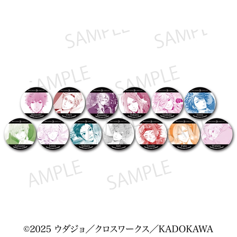 BROTHERS CONFLICT」ブラコンTDビッグ缶バッジ | アニコレ