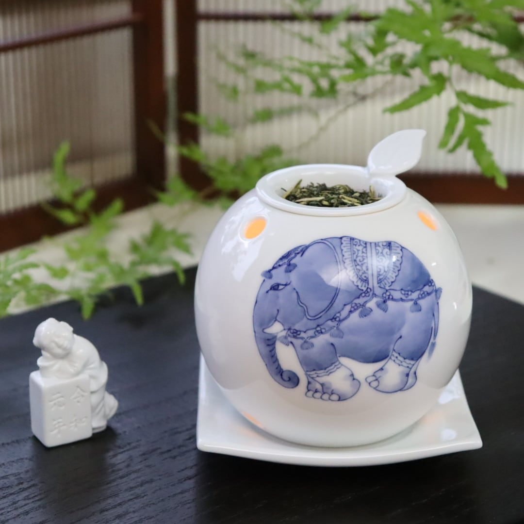 茶香炉 象 | 平戸松山窯