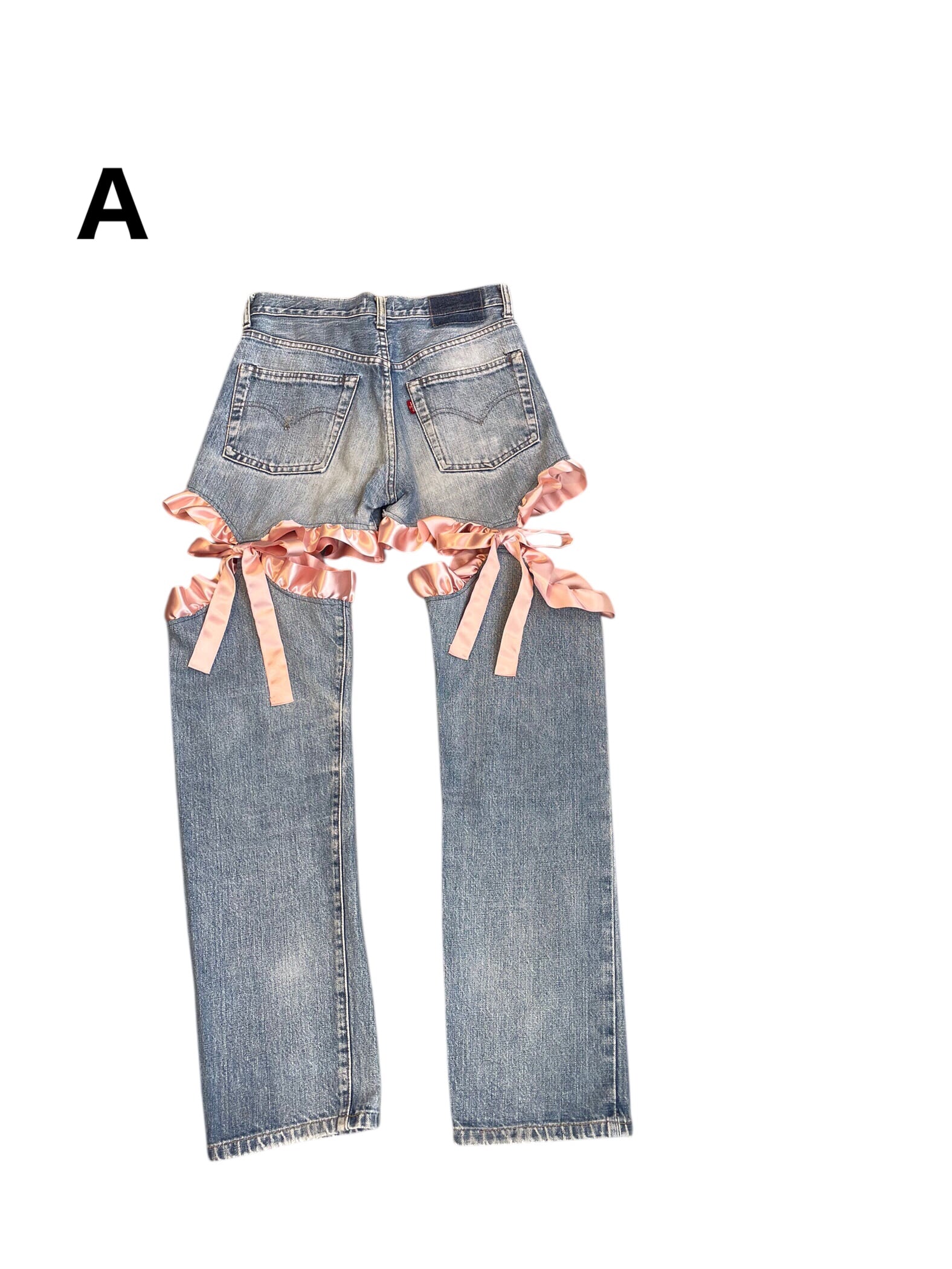 リメイクデニムパンツ セール】ROCKIT/ロックイット ROCK IT DENIM PANTS17 / リメイクデニム