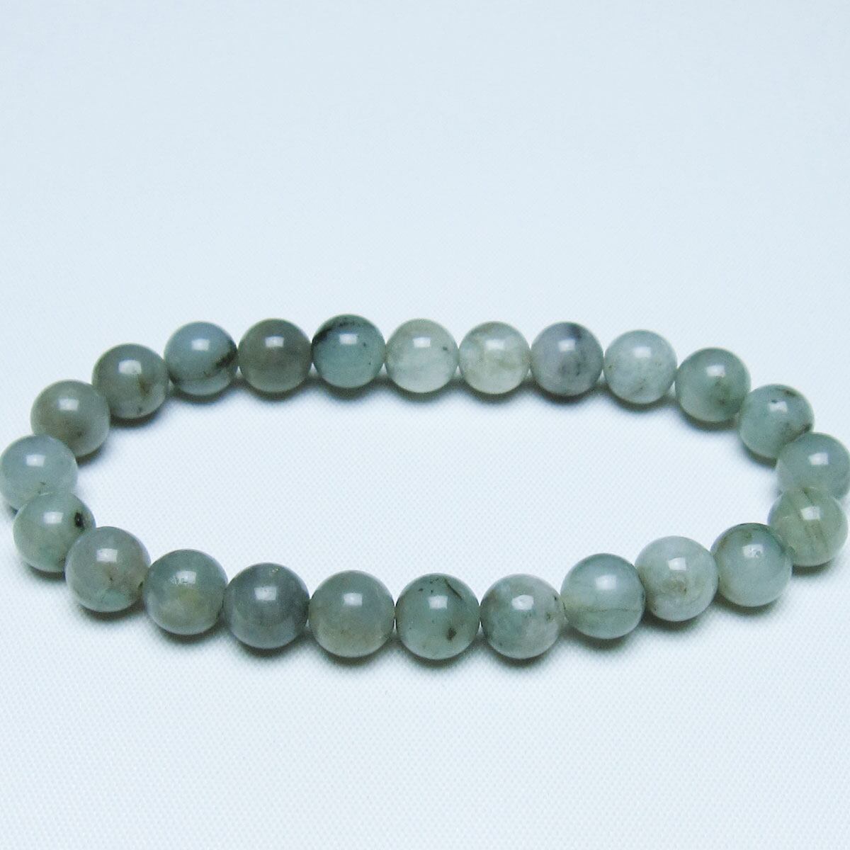 エメラルド ブレスレット 8mm 一点物 メール便可 [M便 1/10] 111-46056