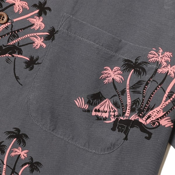 RUDE GALLERY : PANTHER ALOHA SHIRT | Gusset