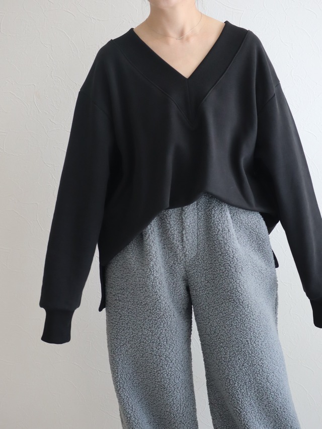 Hug Neck Sweat (black)