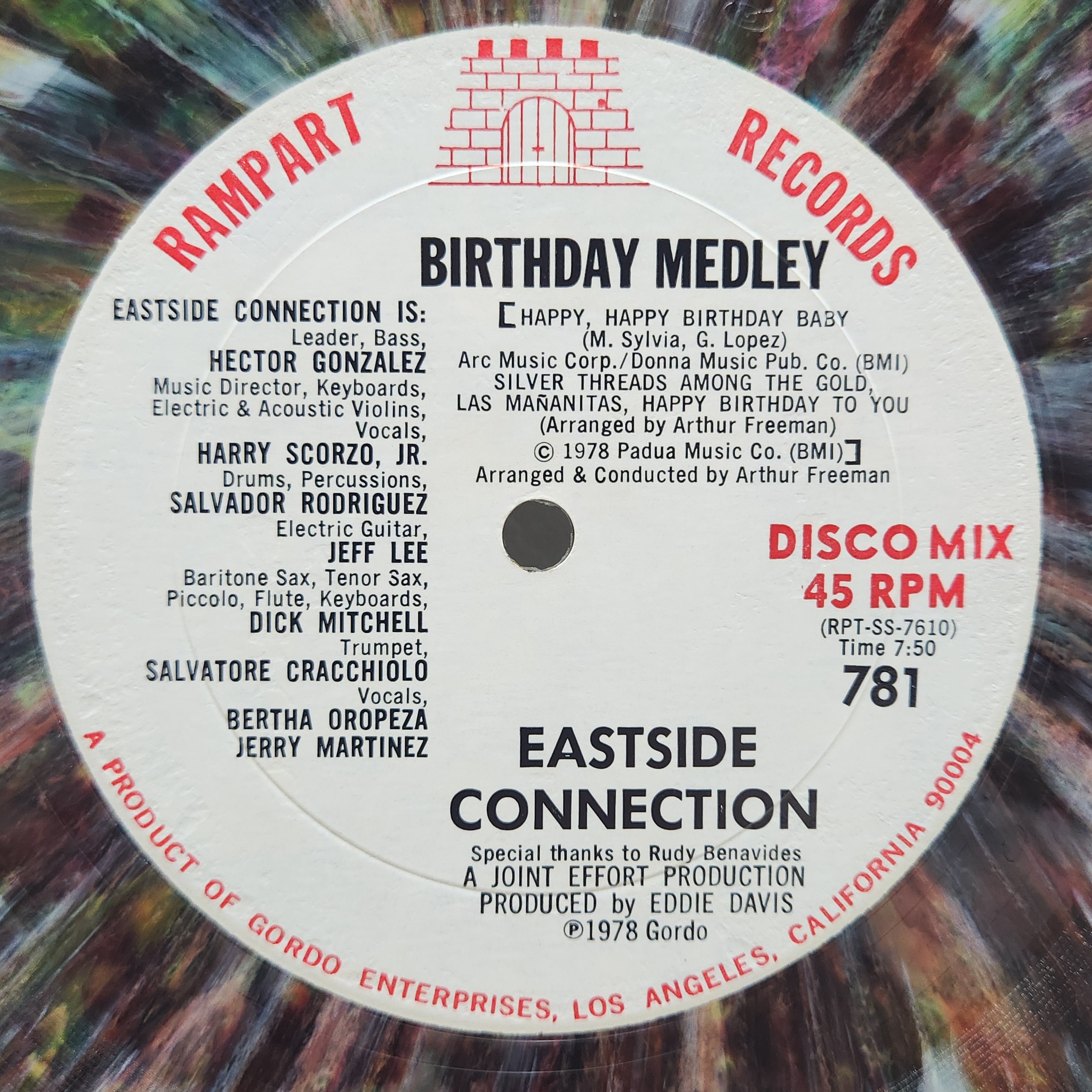 Eastside Connection / Frisco Disco / Birthday Medley [781] - 画像3