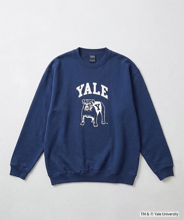 70s Yaleイエール大学　TeeJays 両面プリントカレッジスウェット YALE イェール DOUBLE SIDED PRINTING CREW SWEAT カレッジプリント