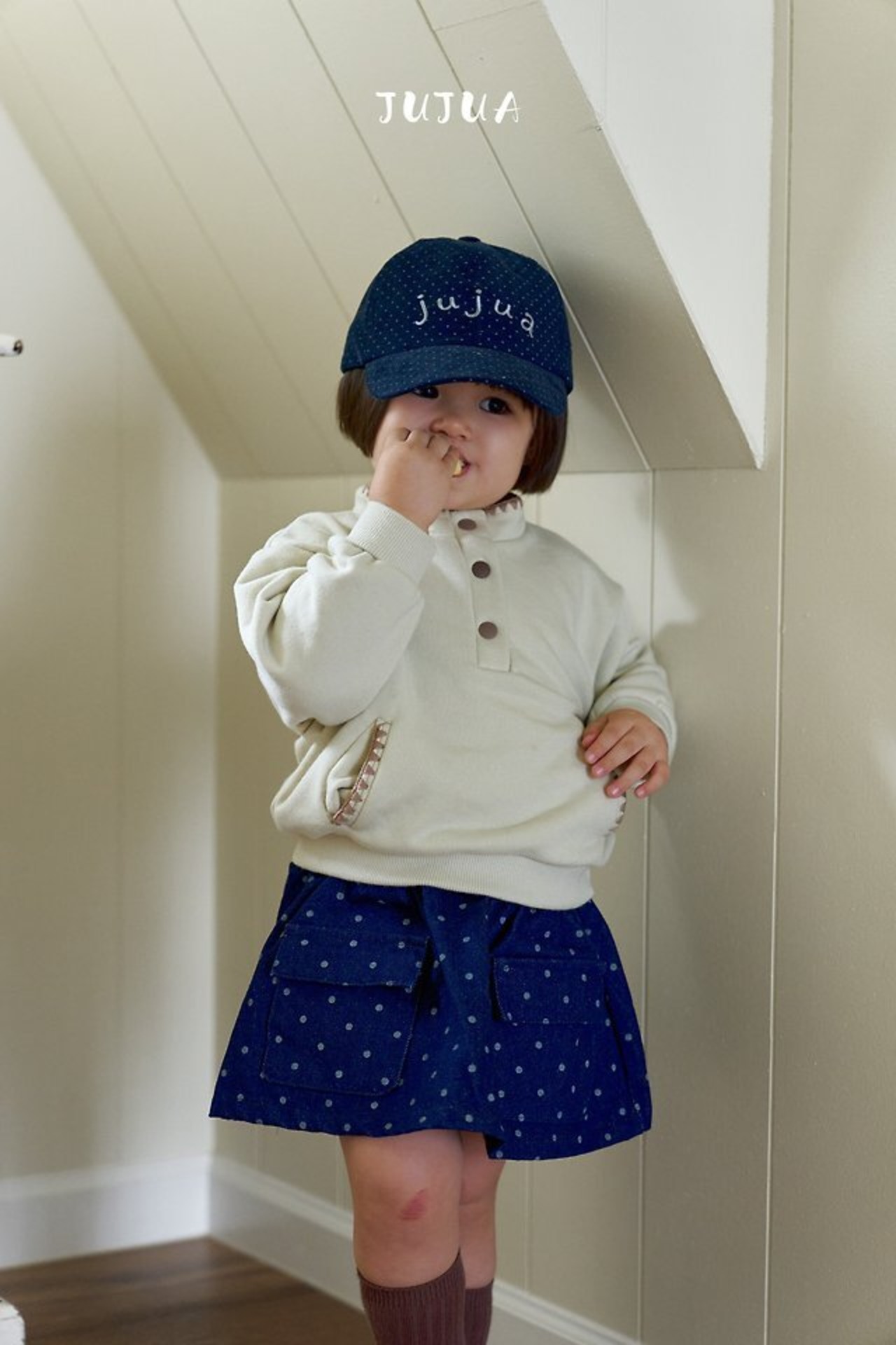 韓国子供服 / JUJUA / 26Autumn / JUJUAキャップ / 秋服 *free*