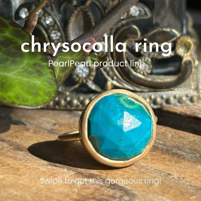 マットなゴールドがアンティーク調で可愛い＊クリソコラリング