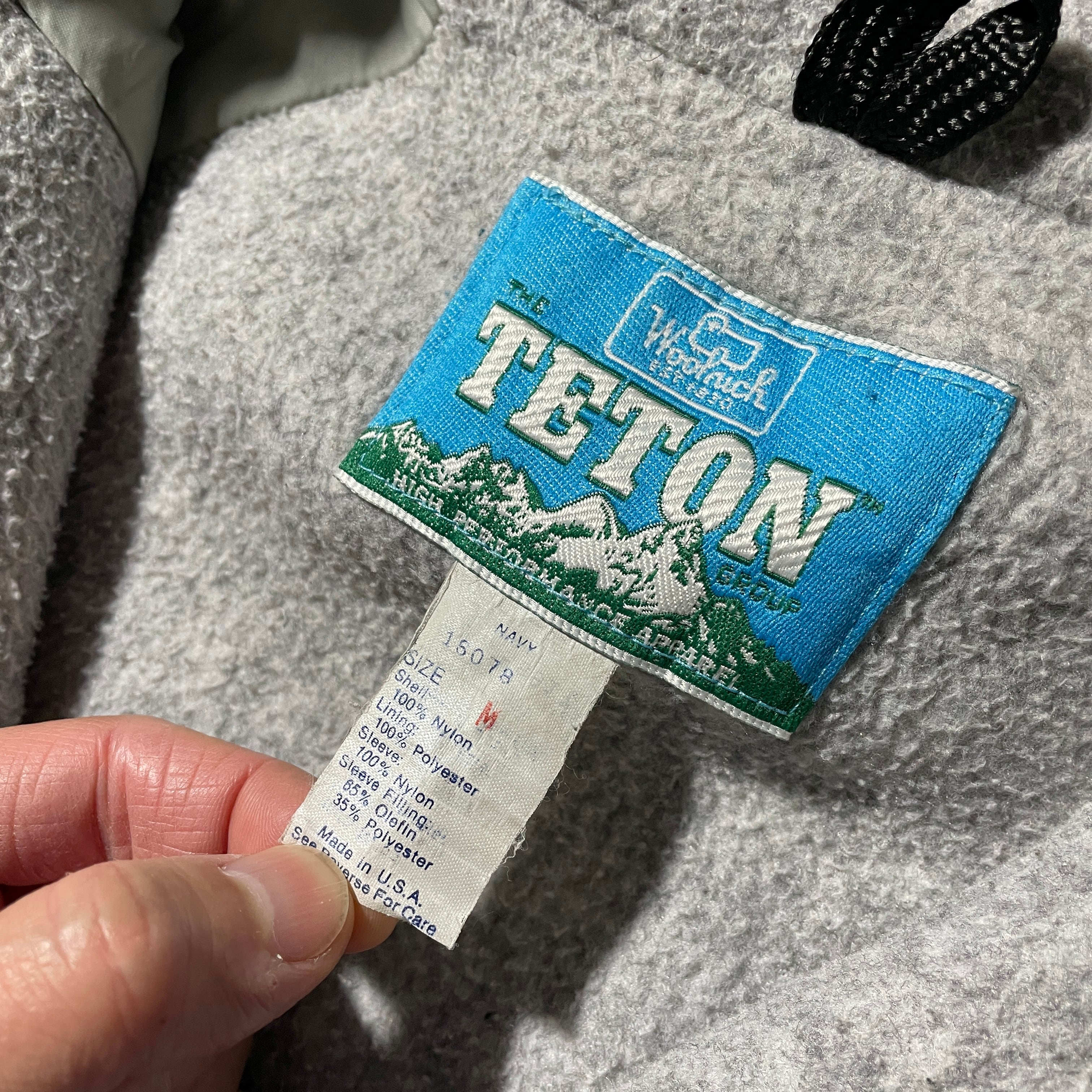 80s woolrich シェルドジャケット ヴィンテージ USA製 TETON