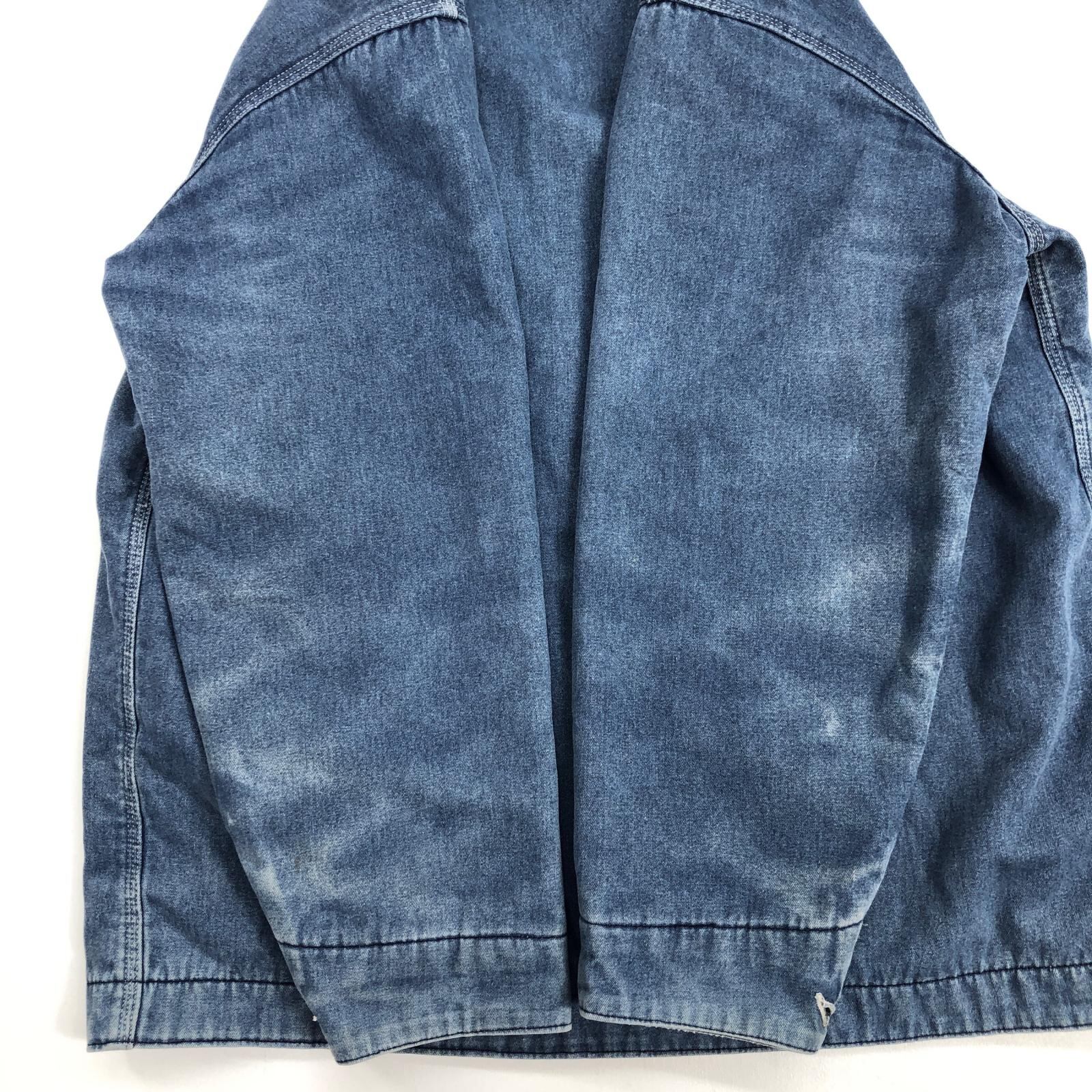 BIG MAC ビッグマック カバーオール 80年代 デニム 襟コーデュロイ 裏