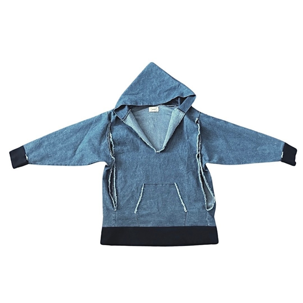 denim broken parker