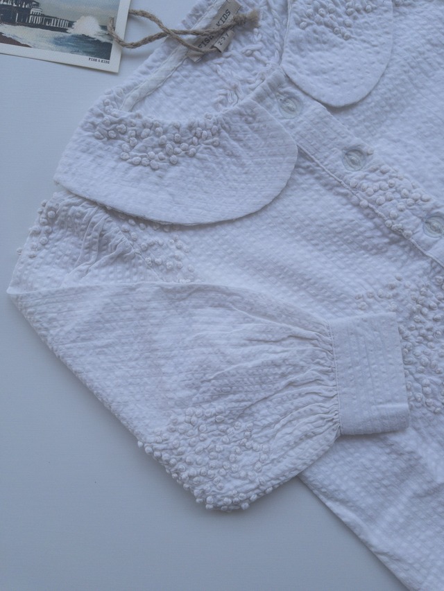 《即納》FISH&KIDS/ FLOWERS ROMANTIC BLOUSE