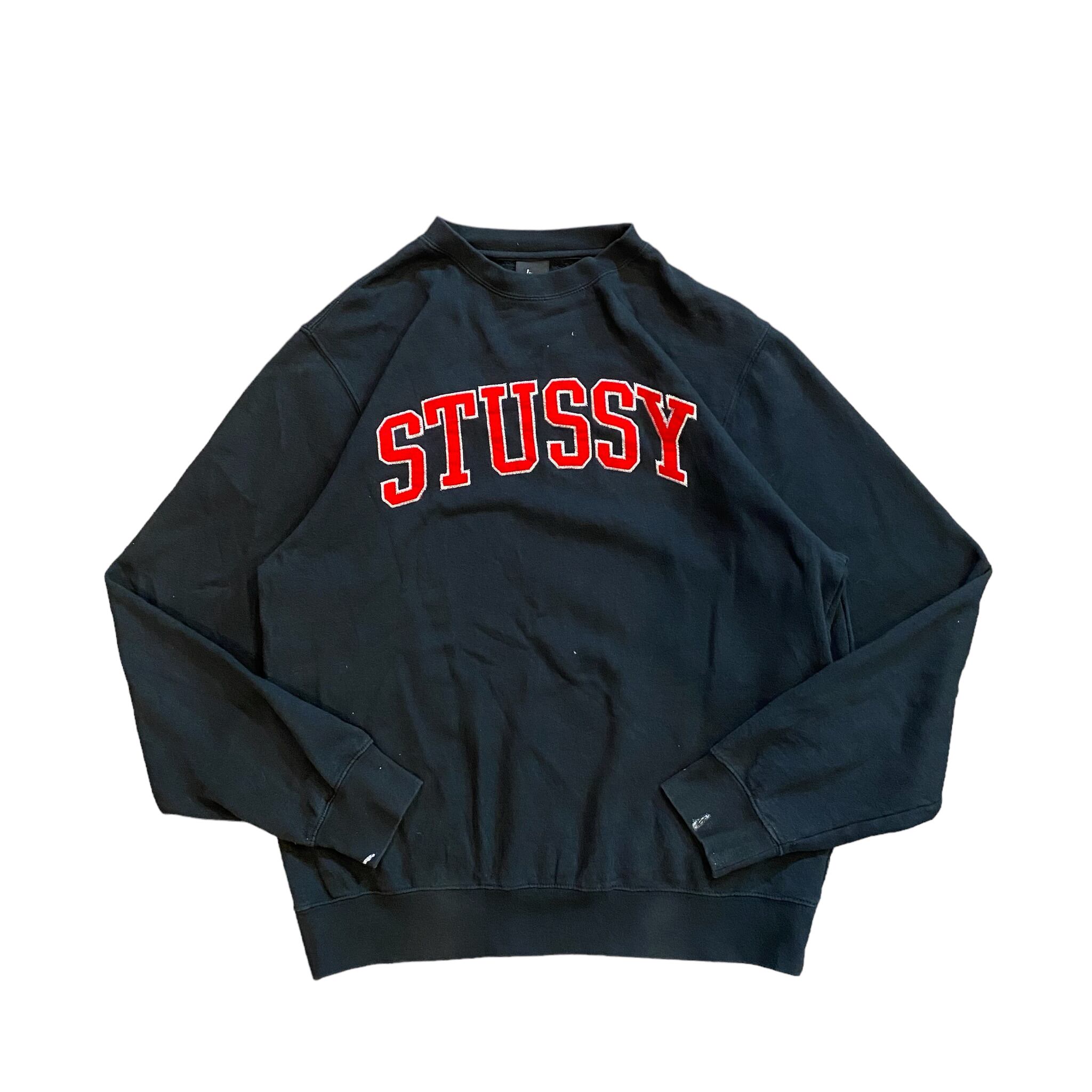 stussy usa製 スウェット XL 刺繍