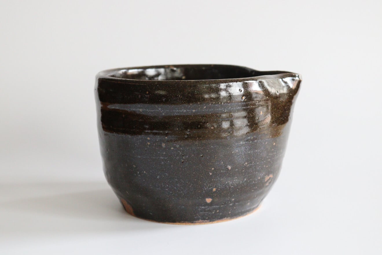 成井窯 片口鉢 | ao+水玉