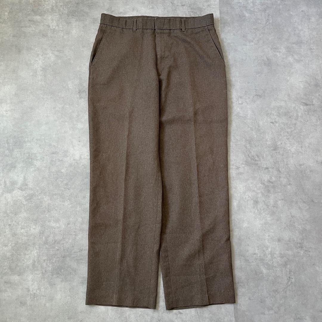リーバイス アクション スラックス ボトム W34 90s 古着 茶 17787