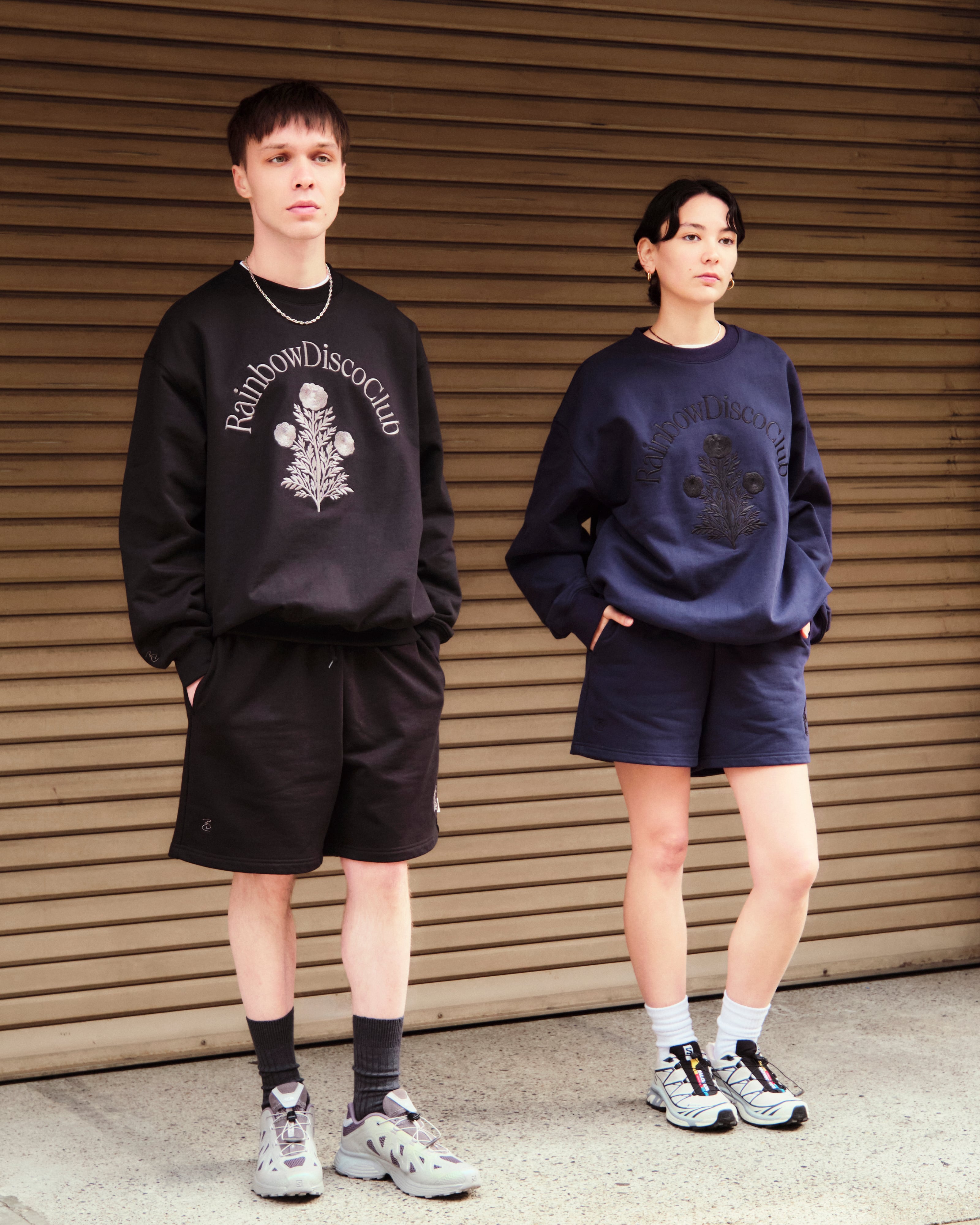 RDC × TRIBE WEAR KV Sweat | BLACK | Rainbow Disco Club