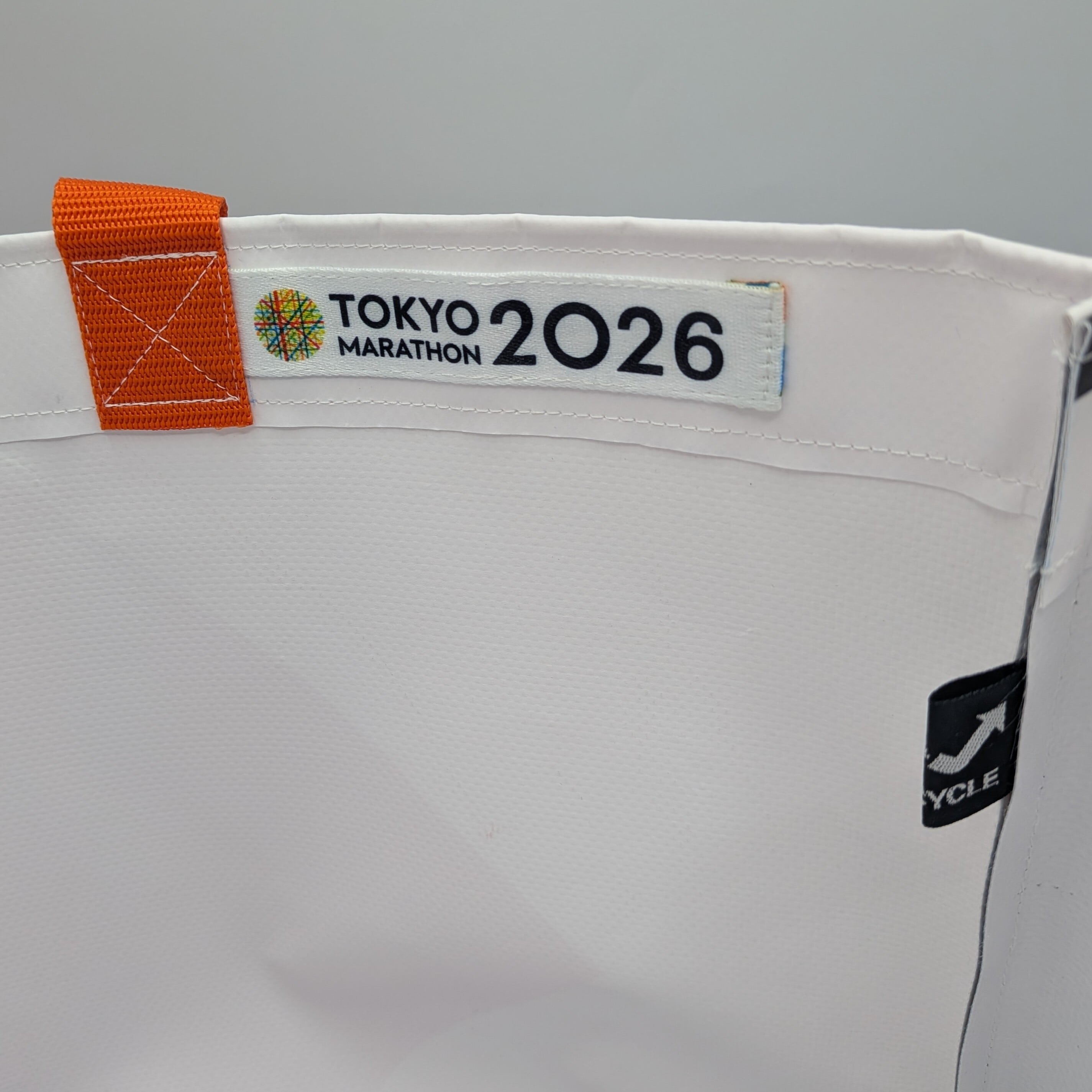 東京マラソン2026フラッグアップサイクルグッズ（ターポリン・トート