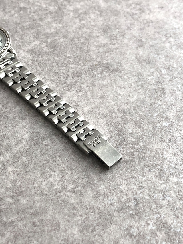 HERMES エルメス セリエ 腕時計 シルバー クォーツ vintage ヴィンテージ オールド nhc2dv