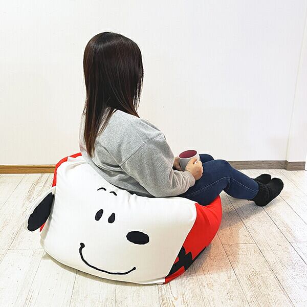 スヌーピー ビーズクッション(M) インテリア SNOOPY | キャラクター